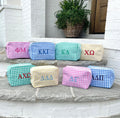 Sorority Gingham Cosmetic Bag