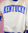 PREORDER: Kentucky Polka Dot Reversible Mockneck