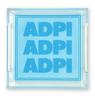 Acrylic Sorority Tray