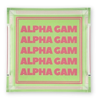 Acrylic Sorority Tray