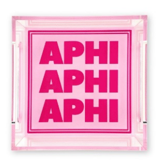 Acrylic Sorority Tray