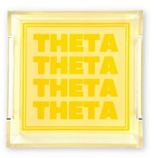 Acrylic Sorority Tray