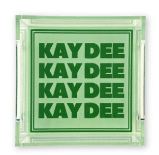 Acrylic Sorority Tray