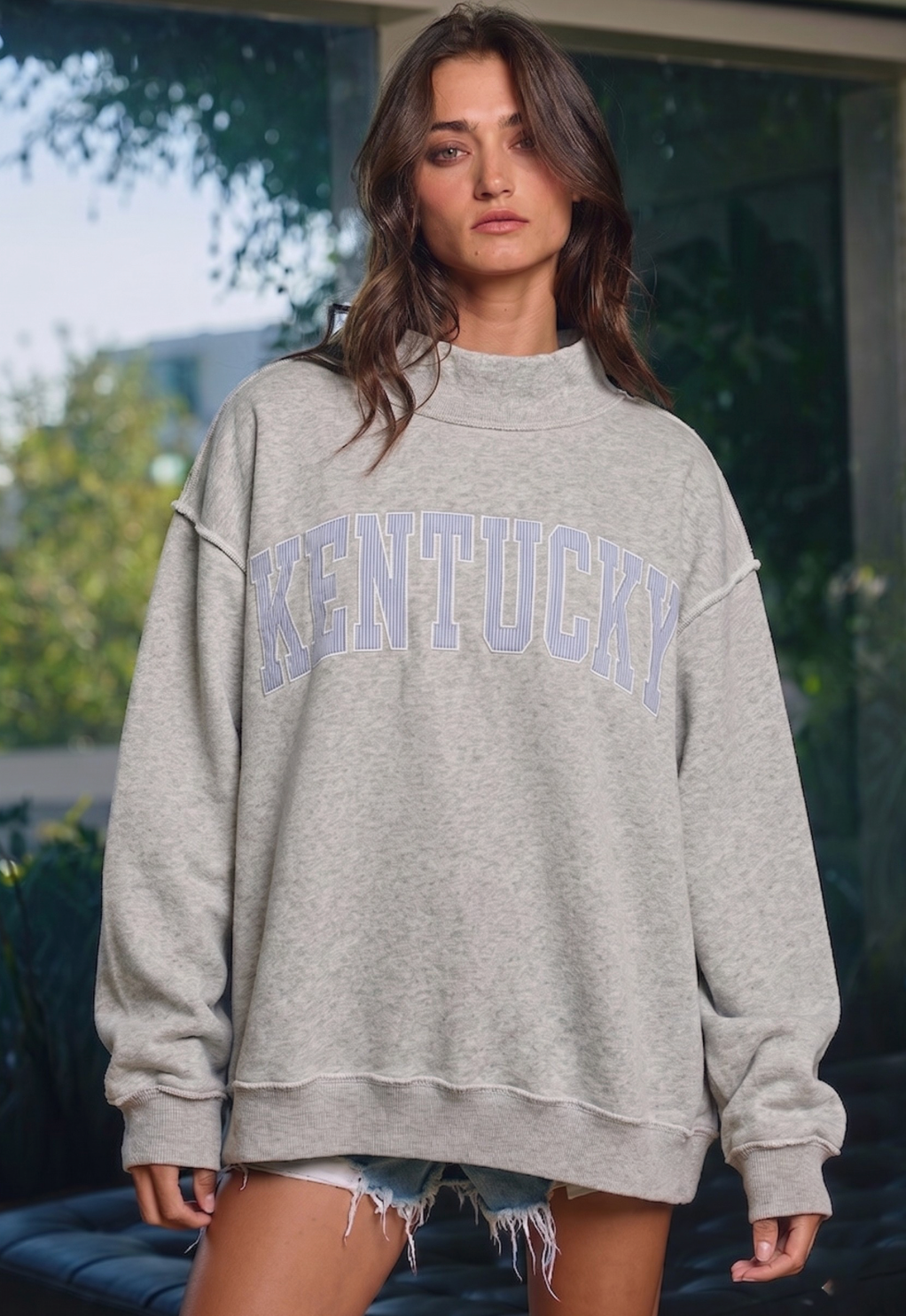 PREORDER: The Bluegrass Mock Neck